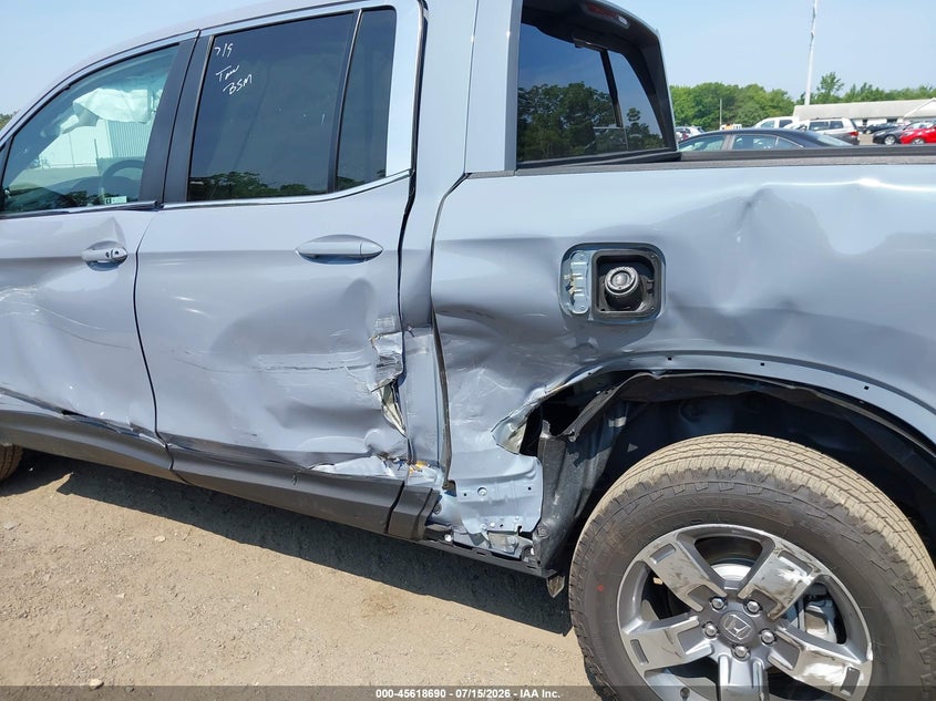 2026 Honda Ridgeline VIN 5FPYK3F57TB027680 IAAI salvage auction — LEFT SIDE, Enterprise Vehicles Clear Only (Illinois), sold $16,300 on 2026-07-29 (photo 6)