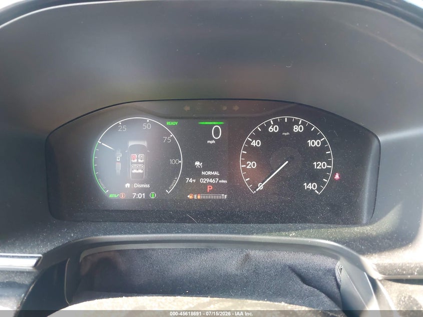 2023 Honda Cr-v VIN 7FARS6H92PE021200 IAAI salvage auction — HAIL, Certificate Of Title (Nebraska), sold $6,100 on 2026-07-30 (photo 7)