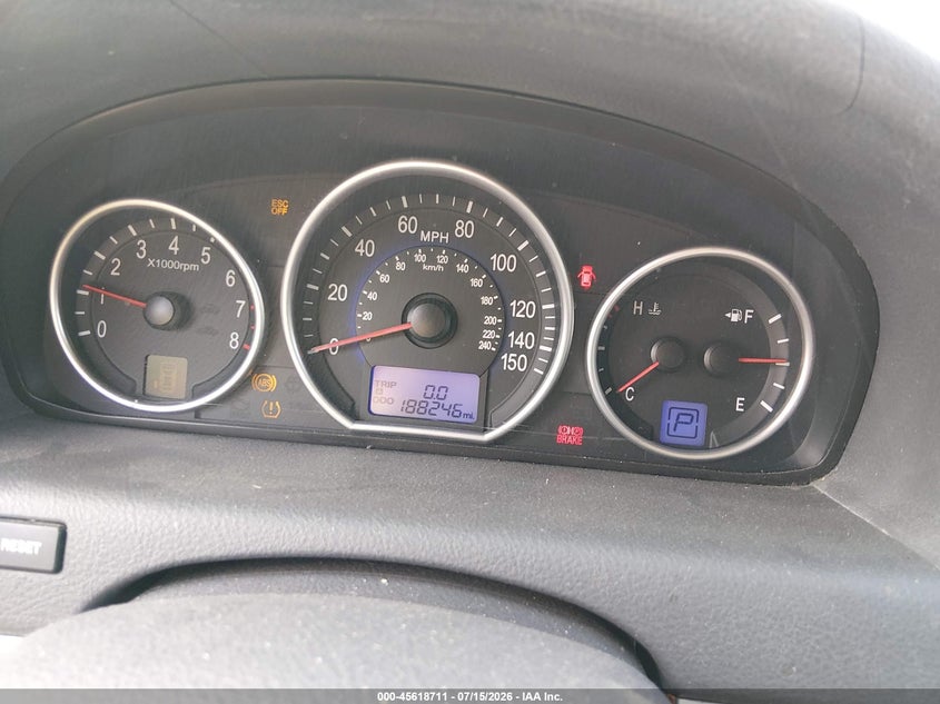 2007 Hyundai Veracruz VIN KM8NU13C87U007363 IAAI salvage auction — NORMAL WEAR, Original (Texas), sold $25 on 2026-07-27 (photo 7)