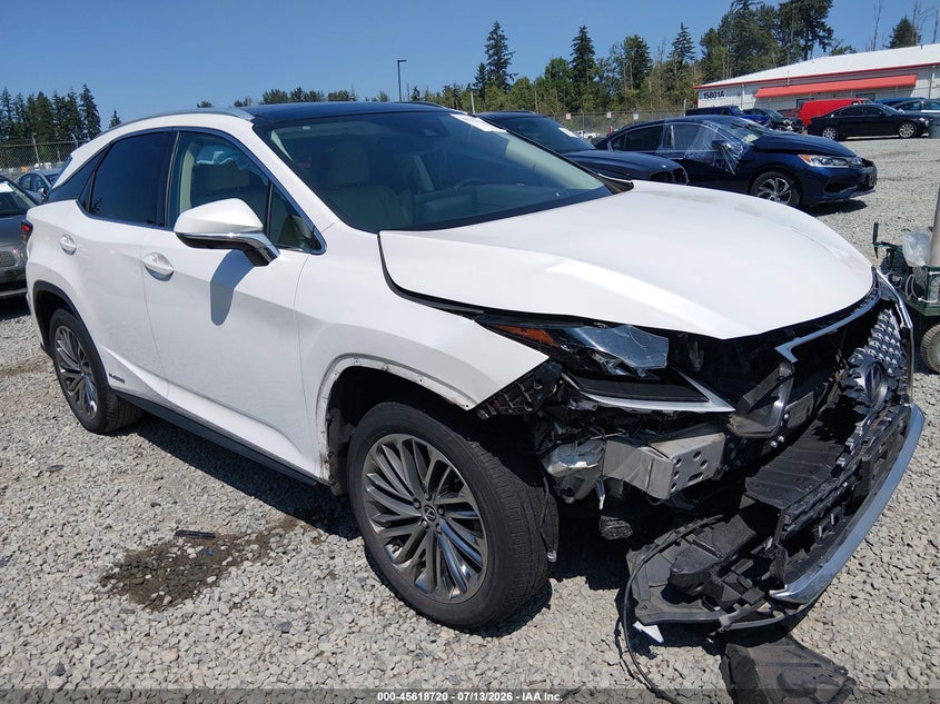 2022 Lexus Rx VIN 2T2JGMDA1NC093517 — IAAI salvage auction photo
