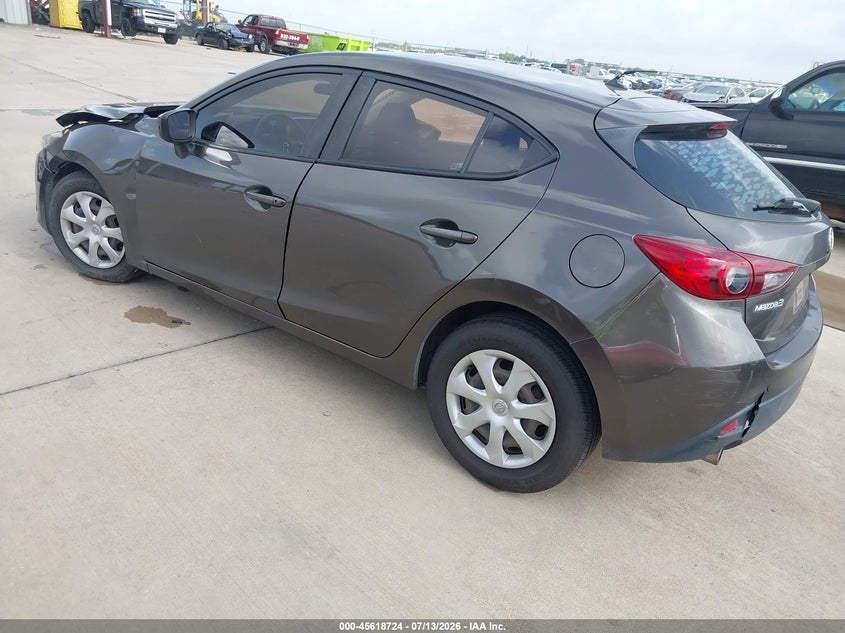 2016 Mazda 3 VIN 3MZBM1J79GM271920 IAAI salvage auction — FRONT END, Original (Texas), sold $925 on 2026-07-24 (photo 3)