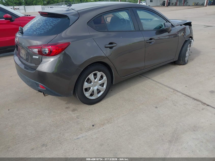 2016 Mazda 3 VIN 3MZBM1J79GM271920 IAAI salvage auction — FRONT END, Original (Texas), sold $925 on 2026-07-24 (photo 4)