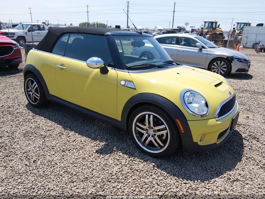2009 Mini Cooper VIN WMWMS33579TY50155 IAAI salvage auction — NORMAL WEAR, Clear - Public Restricted (Oregon), sold $800 on 2026-07-20 (photo 1)