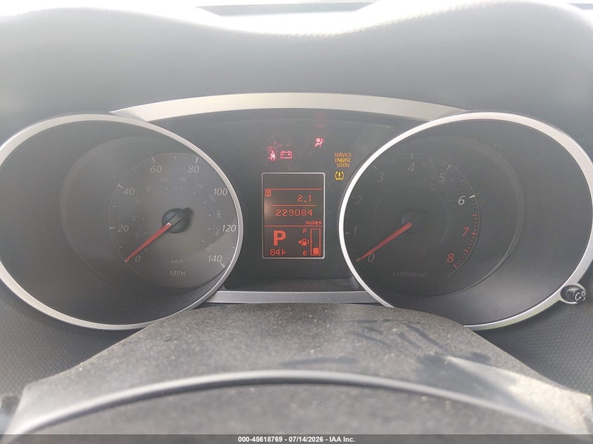 2008 Mitsubishi Outlander VIN JA4LS31W18Z014518 IAAI salvage auction — NORMAL WEAR, Original (Texas), sold $325 on 2026-07-29 (photo 7)