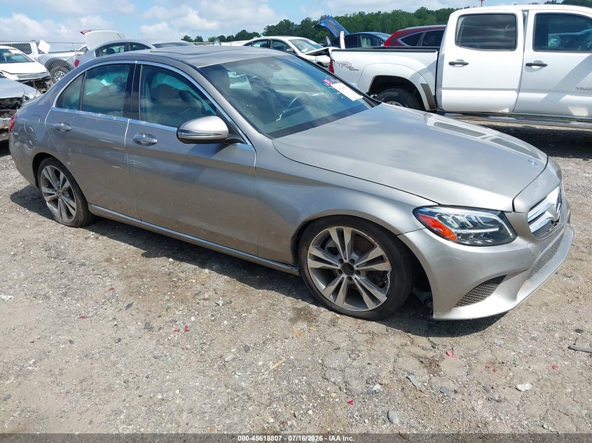 2020 Mercedes-benz C-klasse VIN WDDWF8DB6LR534645 IAAI salvage auction — FRONT END, Salvage (Georgia), sold $7,150 on 2026-08-19 (photo 1)