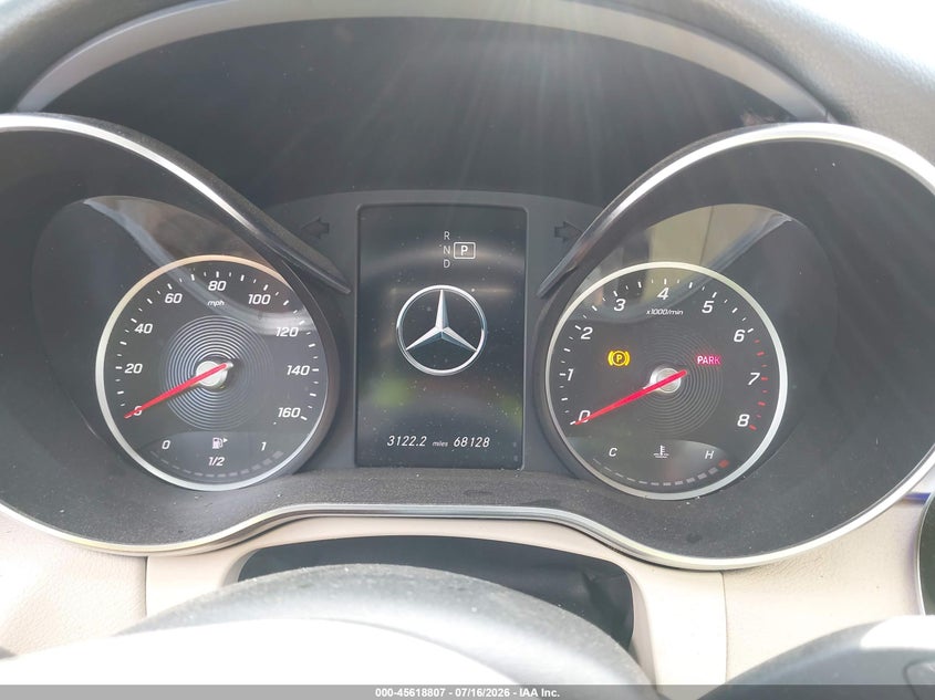 2020 Mercedes-benz C-klasse VIN WDDWF8DB6LR534645 IAAI salvage auction — FRONT END, Salvage (Georgia), sold $7,150 on 2026-08-19 (photo 7)