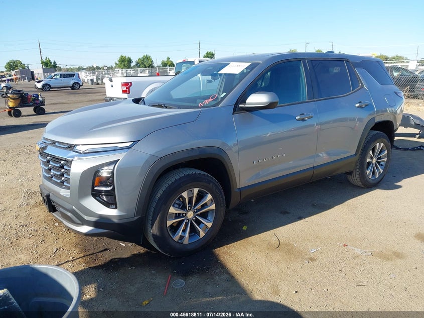 2026 Chevrolet Equinox VIN 3GNAXPEG7TL491986 IAAI salvage auction — REAR END, Enterprise Vehicles Clear Only (California), sold $14,250 on 2026-07-29 (photo 2)
