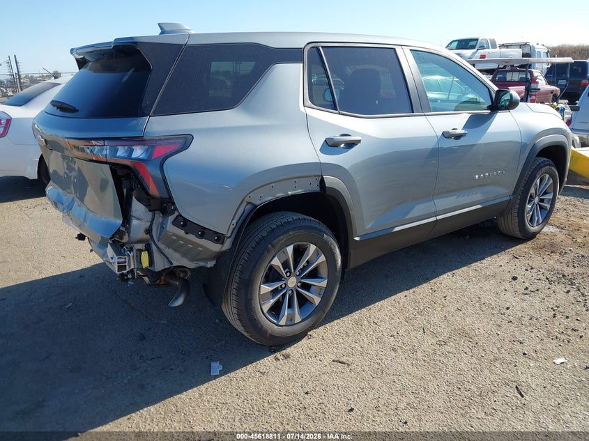 2026 Chevrolet Equinox VIN 3GNAXPEG7TL491986 IAAI salvage auction — REAR END, Enterprise Vehicles Clear Only (California), sold $14,250 on 2026-07-29 (photo 4)