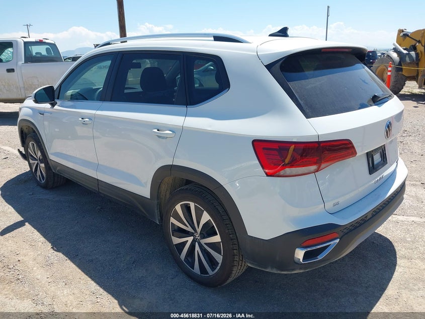 2022 Volkswagen Taos VIN 3VVLX7B24NM070686 IAAI salvage auction — FRONT END, Salvage Title, sold $6,000 on 2026-08-02 (photo 3)
