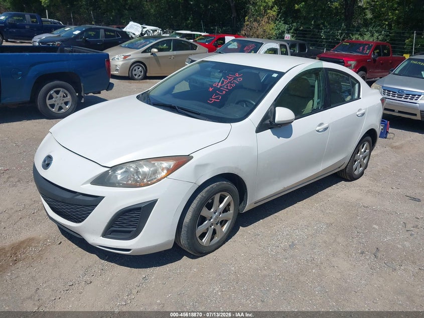 2010 Mazda 3 VIN JM1BL1SF9A1298258 IAAI salvage auction — NORMAL WEAR, Clear (Indiana), sold $300 on 2026-07-29 (photo 2)