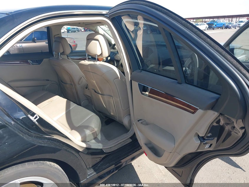 2011 Mercedes-benz C class VIN WDDGF8BBXBR141219 IAAI salvage auction — FRONT END, Salvage (Arizona), sold $800 on 2026-08-15 (photo 8)