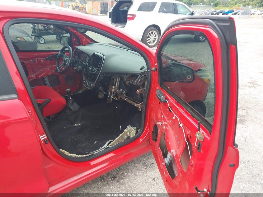 2018 Chevrolet Spark VIN KL8CA6SA7JC442611 IAAI salvage auction — FRONT & REAR, Clear (Florida), sold $450 on 2026-07-30 (photo 5)