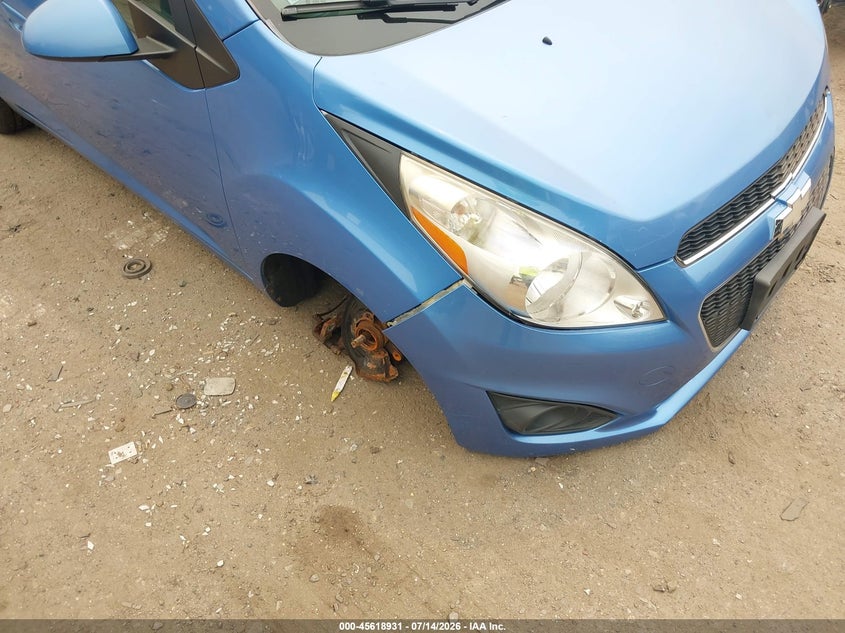 2013 Chevrolet Spark VIN KL8CD6S99DC506231 IAAI salvage auction — NORMAL WEAR, Salvage Title, sold $425 on 2026-07-24 (photo 6)