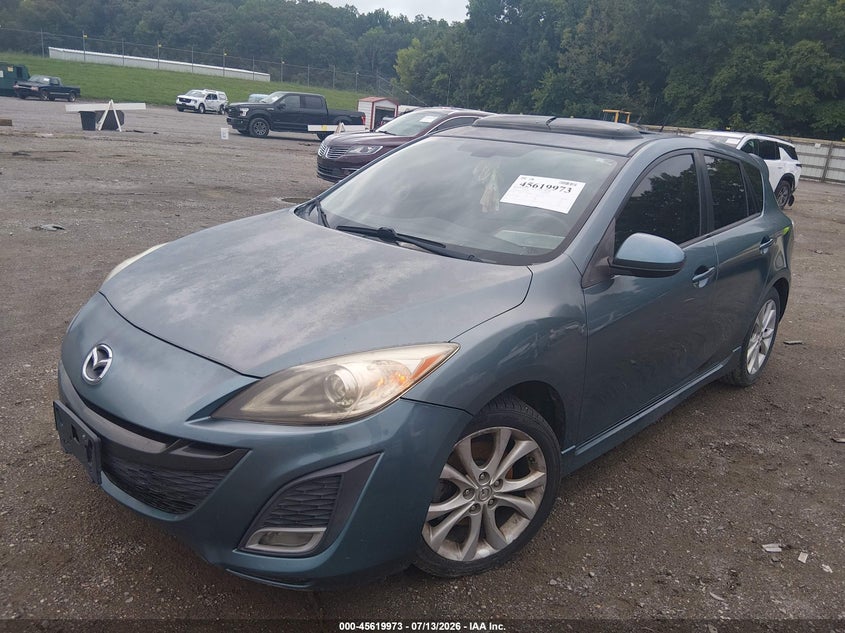 2010 Mazda 3 VIN JM1BL1H52A1337612 IAAI salvage auction — NORMAL WEAR, Clear (Tennessee), sold $25 on 2026-07-29 (photo 6)