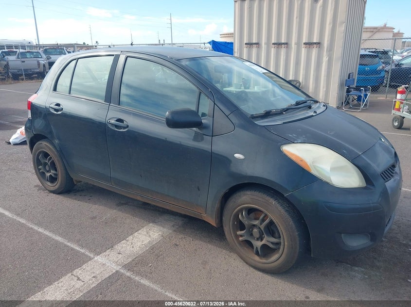 2010 Toyota Yaris VIN JTDKT4K31A5318549 IAAI salvage auction — NORMAL WEAR, Clear (Hawaii), sold $325 on 2026-07-28 (photo 1)