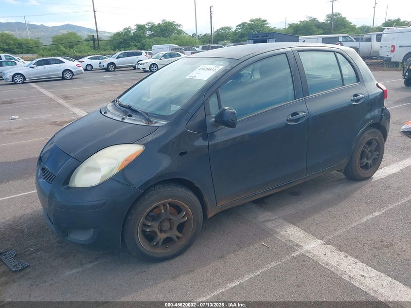 2010 Toyota Yaris VIN JTDKT4K31A5318549 IAAI salvage auction — NORMAL WEAR, Clear (Hawaii), sold $325 on 2026-07-28 (photo 2)