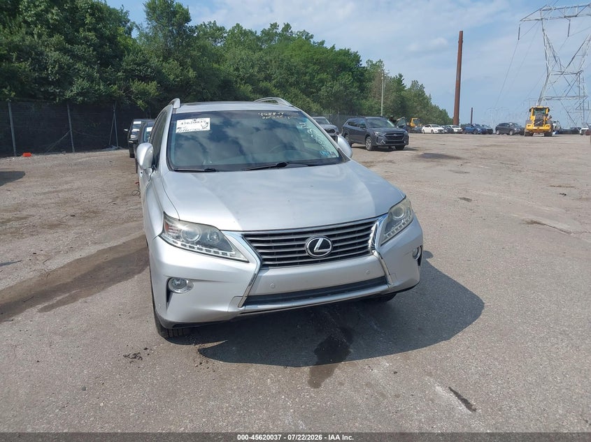 2013 Lexus Rx 350 VIN JTJBK1BA7D2458849 IAAI salvage auction — NORMAL WEAR, Clear (Pennsylvania), sold $2,550 on 2026-07-31 (photo 6)
