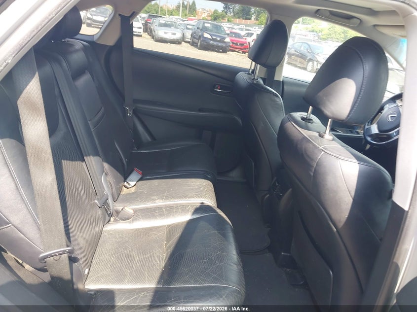 2013 Lexus Rx 350 VIN JTJBK1BA7D2458849 IAAI salvage auction — NORMAL WEAR, Clear (Pennsylvania), sold $2,550 on 2026-07-31 (photo 8)