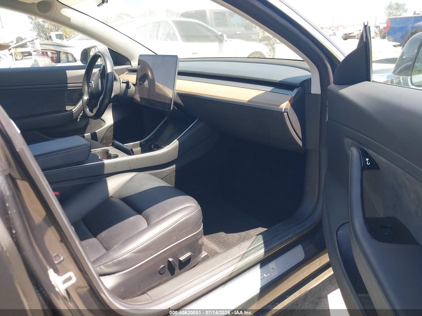 2018 Tesla Model 3 VIN 5YJ3E1EA9JF048170 IAAI salvage auction — REAR END, Salvage (California), sold $6,700 on 2026-07-30 (photo 5)