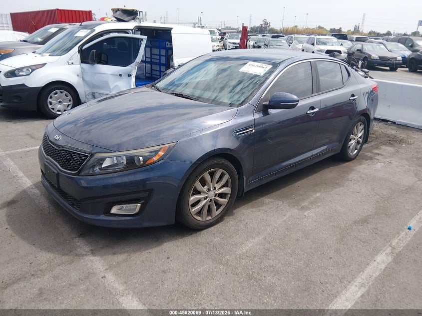 2015 Kia Optima VIN 5XXGN4A72FG477944 IAAI salvage auction — NORMAL WEAR, Clear - Dealer Only (California), sold $1,575 on 2026-07-16 (photo 6)