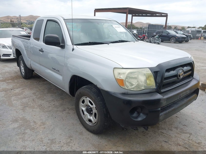 2007 Toyota Tacoma VIN 5TETX22N07Z334164 IAAI salvage auction — NORMAL WEAR, Clear - Dealer Only (California), sold $2,850 on 2026-07-23 (photo 1)