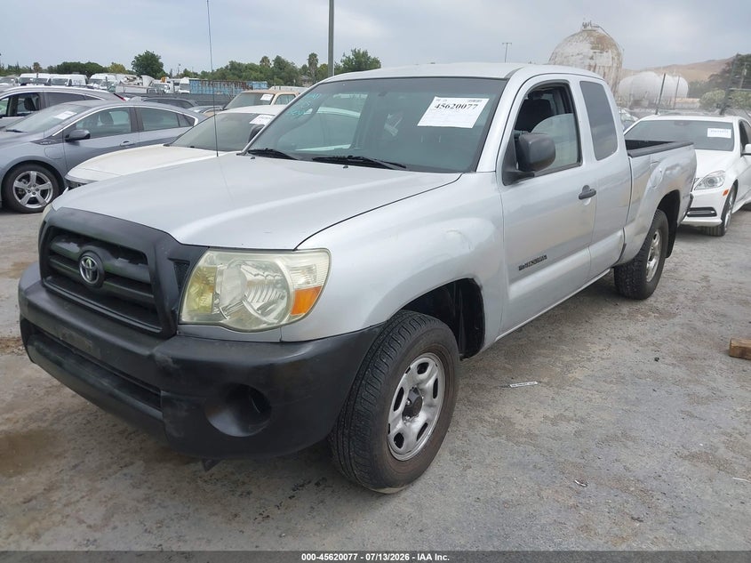 2007 Toyota Tacoma VIN 5TETX22N07Z334164 IAAI salvage auction — NORMAL WEAR, Clear - Dealer Only (California), sold $2,850 on 2026-07-23 (photo 2)