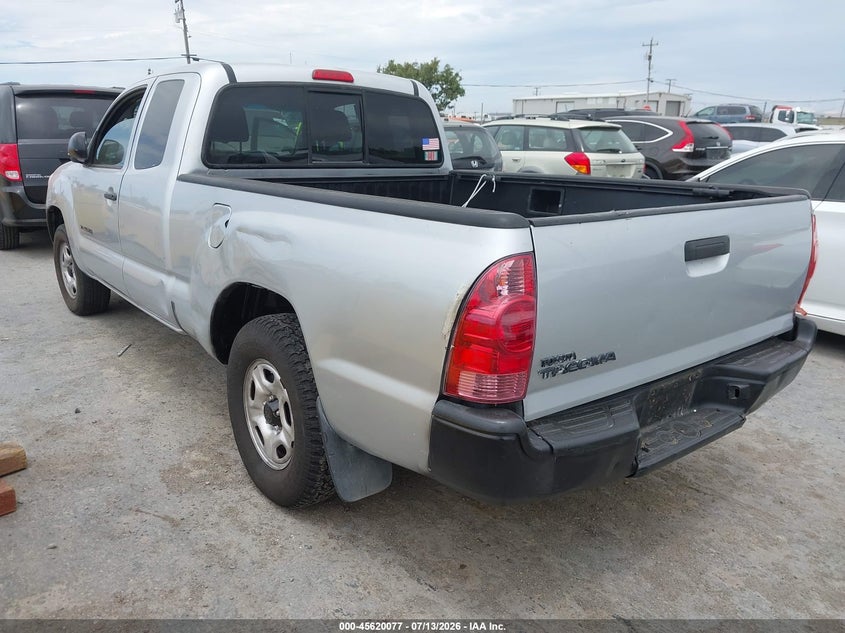 2007 Toyota Tacoma VIN 5TETX22N07Z334164 IAAI salvage auction — NORMAL WEAR, Clear - Dealer Only (California), sold $2,850 on 2026-07-23 (photo 3)