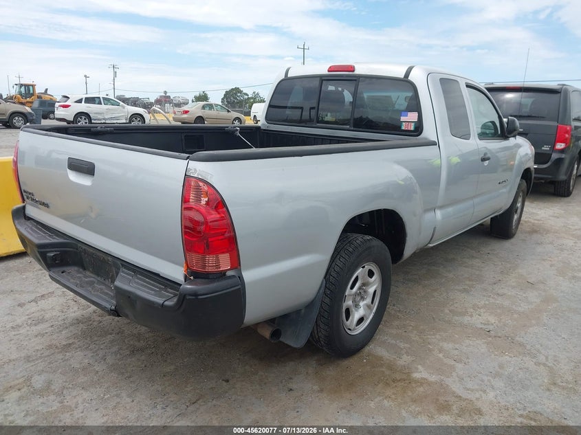 2007 Toyota Tacoma VIN 5TETX22N07Z334164 IAAI salvage auction — NORMAL WEAR, Clear - Dealer Only (California), sold $2,850 on 2026-07-23 (photo 4)