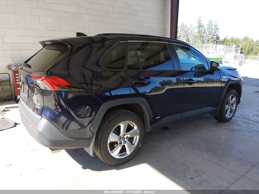 2021 Toyota Rav 4 VIN 4T3B6RFV6MU055441 IAAI salvage auction — FRONT END, Bill Of Sale (Washington), sold $9,000 on 2026-07-29 (photo 4)