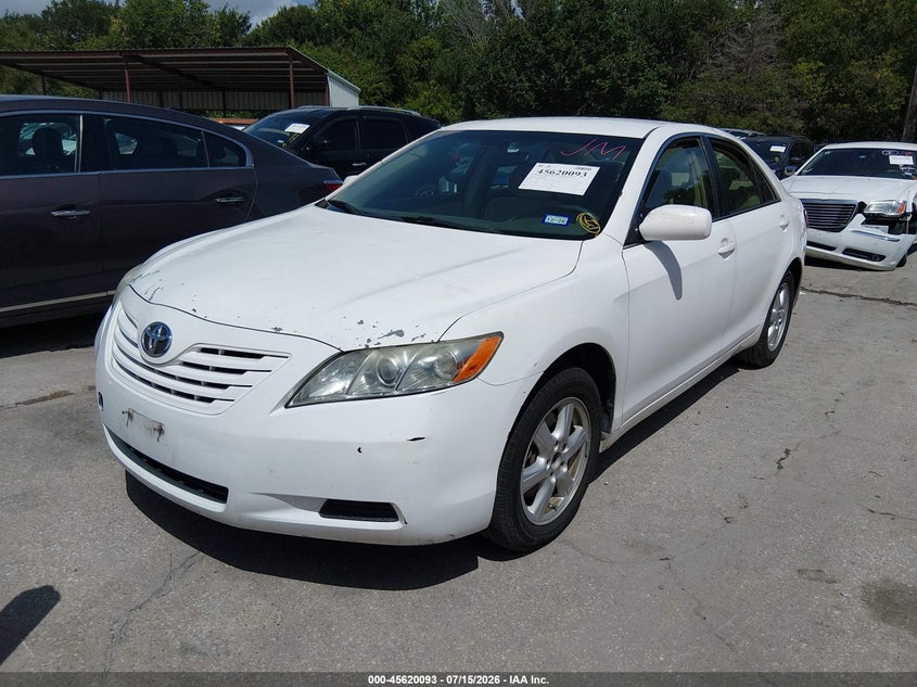 2007 Toyota Camry VIN JTNBE46K173009403 IAAI salvage auction — NORMAL WEAR, Original (Texas), sold $425 on 2026-07-29 (photo 2)