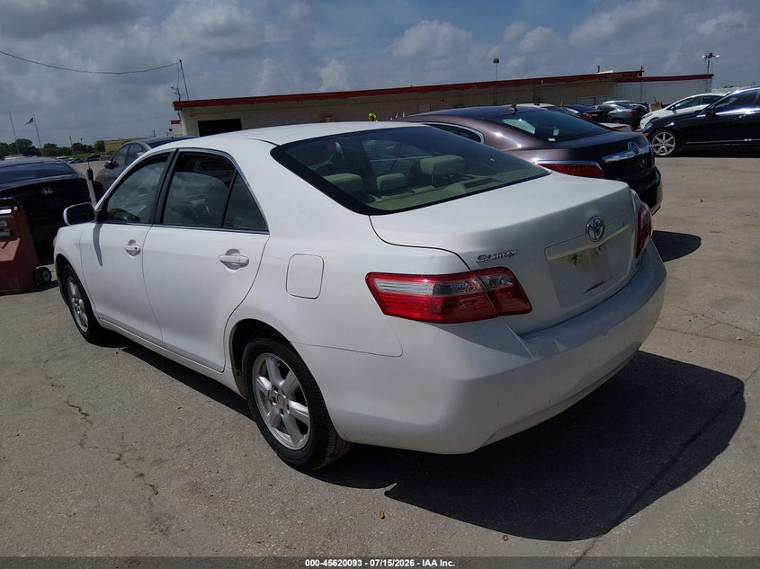 2007 Toyota Camry VIN JTNBE46K173009403 IAAI salvage auction — NORMAL WEAR, Original (Texas), sold $425 on 2026-07-29 (photo 3)
