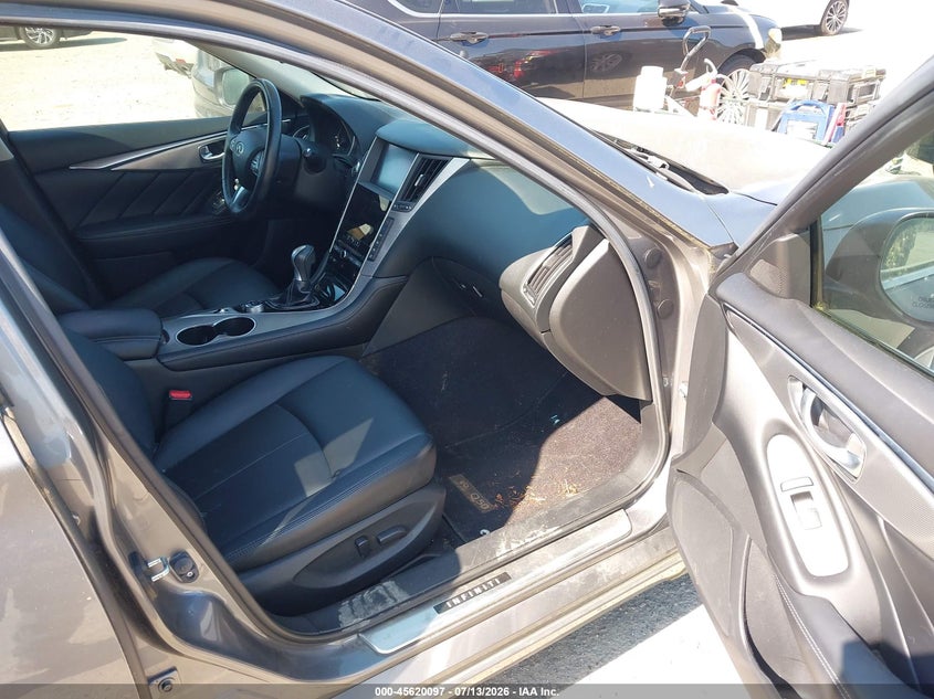 2016 Infiniti Q50 VIN JN1EV7AR9GM344803 IAAI salvage auction — NORMAL WEAR, Clear-Dealer Only (Utah), sold $5,450 on 2026-07-29 (photo 5)