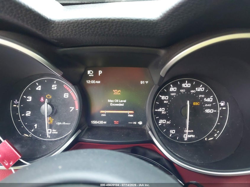 2019 Alfa romeo Stelvio VIN ZASPAJANXK7C50732 IAAI salvage auction — NORMAL WEAR, Clear (Alabama), sold $2,900 on 2026-08-05 (photo 7)
