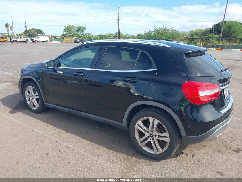 2018 Mercedes-benz Gla-klasse VIN WDCTG4EB7JJ465102 IAAI salvage auction — NORMAL WEAR, Clear (Hawaii), sold $1,050 on 2026-07-21 (photo 3)