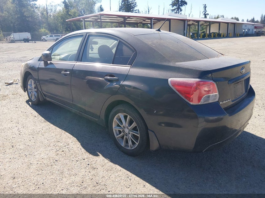 2012 Subaru Impreza VIN JF1GJAC67CH007945 IAAI salvage auction — NORMAL WEAR, Affidavit In Lieu Of Title - Non-Public (Washington), sold $475 on 2026-07-29 (photo 3)