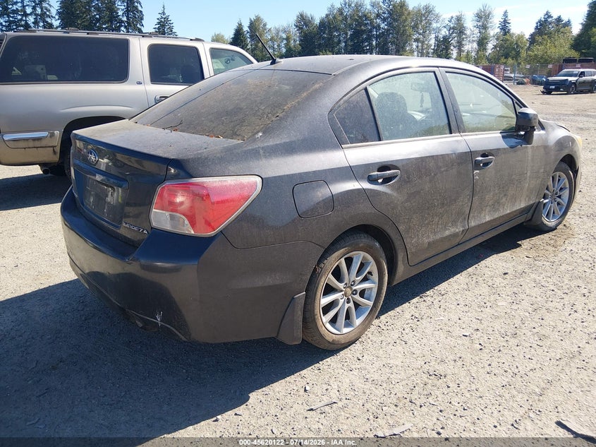 2012 Subaru Impreza VIN JF1GJAC67CH007945 IAAI salvage auction — NORMAL WEAR, Affidavit In Lieu Of Title - Non-Public (Washington), sold $475 on 2026-07-29 (photo 4)