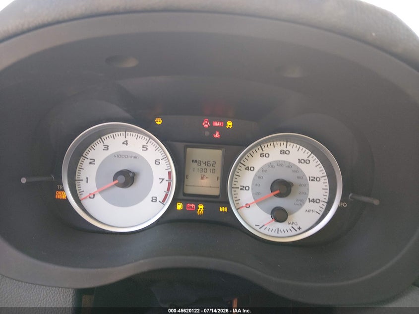 2012 Subaru Impreza VIN JF1GJAC67CH007945 IAAI salvage auction — NORMAL WEAR, Affidavit In Lieu Of Title - Non-Public (Washington), sold $475 on 2026-07-29 (photo 7)
