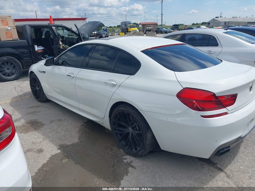 2014 BMW 6 series VIN WBA6B2C5XED129884 IAAI salvage auction — NORMAL WEAR, Original (Texas), sold $4,150 on 2026-08-03 (photo 3)