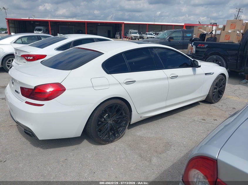 2014 BMW 6 series VIN WBA6B2C5XED129884 IAAI salvage auction — NORMAL WEAR, Original (Texas), sold $4,150 on 2026-08-03 (photo 4)