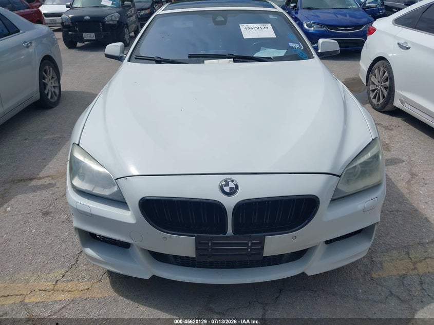 2014 BMW 6 series VIN WBA6B2C5XED129884 IAAI salvage auction — NORMAL WEAR, Original (Texas), sold $4,150 on 2026-08-03 (photo 6)