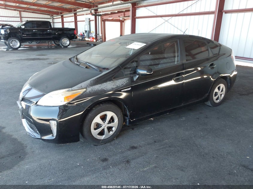 2013 Toyota Prius VIN JTDKN3DU2D5558613 IAAI salvage auction — NORMAL WEAR, Clear - Dealer Only (California), sold $225 on 2026-07-28 (photo 2)