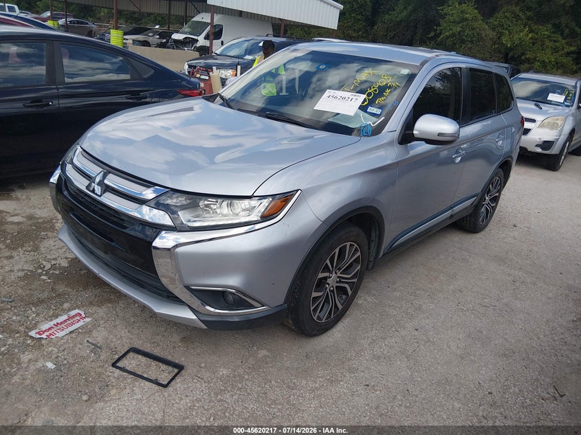 2017 Mitsubishi Outlander VIN JA4AD3A39HZ008408 IAAI salvage auction — NORMAL WEAR, Original (Texas), sold $2,650 on 2026-08-03 (photo 2)