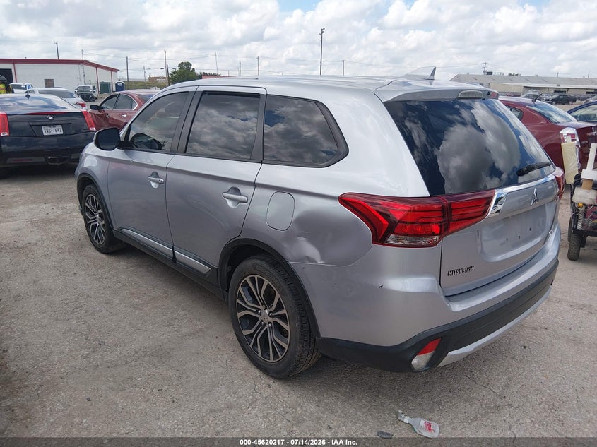 2017 Mitsubishi Outlander VIN JA4AD3A39HZ008408 IAAI salvage auction — NORMAL WEAR, Original (Texas), sold $2,650 on 2026-08-03 (photo 3)