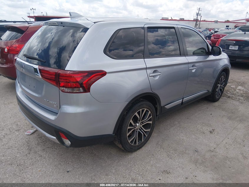 2017 Mitsubishi Outlander VIN JA4AD3A39HZ008408 IAAI salvage auction — NORMAL WEAR, Original (Texas), sold $2,650 on 2026-08-03 (photo 4)