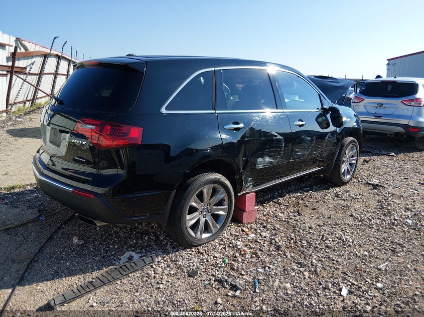 2013 Acura Mdx VIN 2HNYD2H60DH507181 IAAI salvage auction — FRONT END, Clear (Arkansas), sold $150 on 2026-09-03 (photo 4)