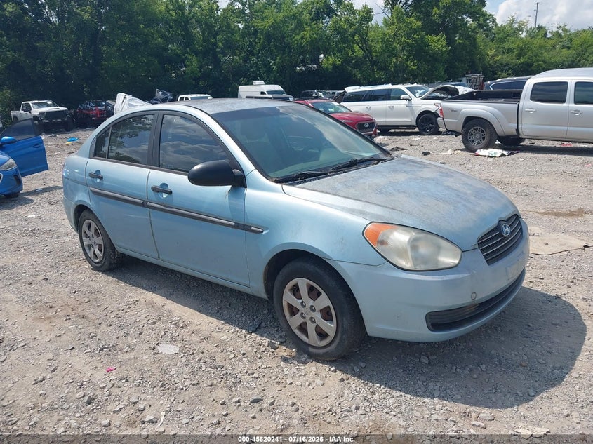 2009 Hyundai Accent VIN KMHCM46C79U303448 IAAI salvage auction — NORMAL WEAR, Clear (Tennessee), sold $25 on 2026-07-23 (photo 1)