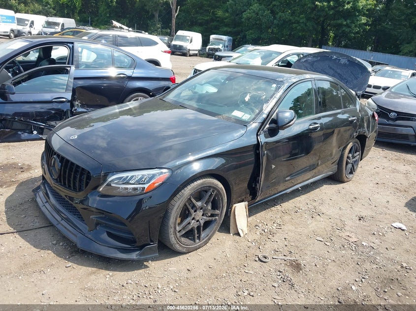 2020 Mercedes-benz C-klasse VIN W1KWF8EB5LR574097 IAAI salvage auction — NORMAL WEAR, Clear (New York), sold $10,425 on 2026-07-28 (photo 2)