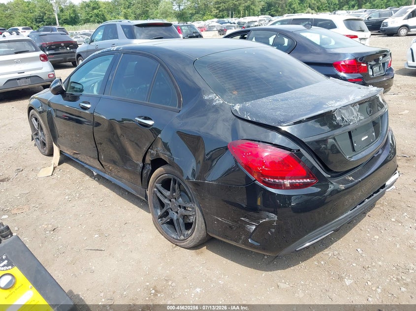 2020 Mercedes-benz C-klasse VIN W1KWF8EB5LR574097 IAAI salvage auction — NORMAL WEAR, Clear (New York), sold $10,425 on 2026-07-28 (photo 3)