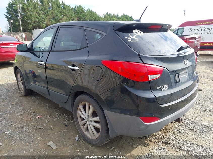 2013 Hyundai Tucson VIN KM8JUCAC1DU764243 IAAI salvage auction — NORMAL WEAR, Clear (Colorado), sold $1,650 on 2026-07-30 (photo 3)