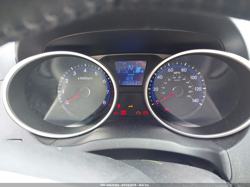 2013 Hyundai Tucson VIN KM8JUCAC1DU764243 IAAI salvage auction — NORMAL WEAR, Clear (Colorado), sold $1,650 on 2026-07-30 (photo 7)
